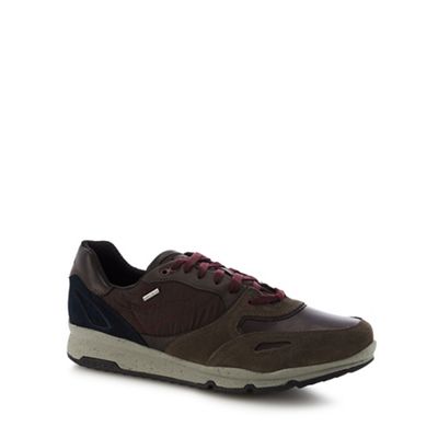 Geox - Brown 'Sandford' trainers