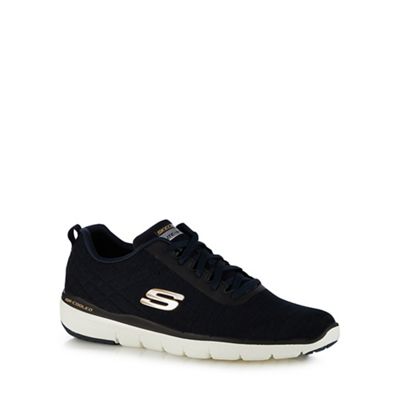 Skechers - Navy 'Flex Advantage 3.0' trainers
