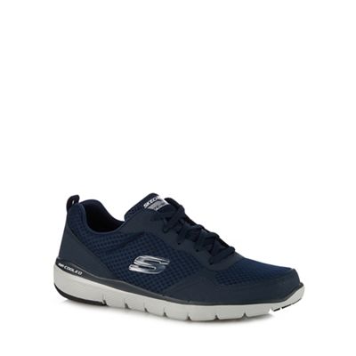 Skechers - Navy 'Flex Advantage 3.0' trainers