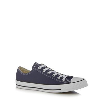 Converse - Navy canvas trainers