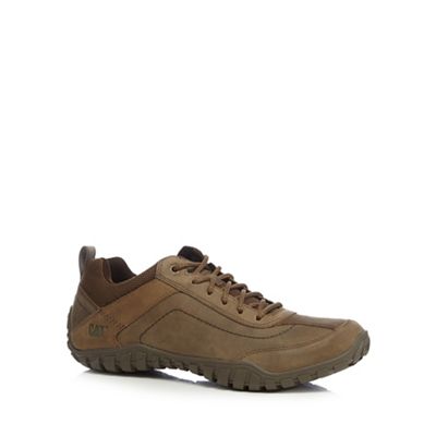 Caterpillar - Tan leather 'Arise' trainers