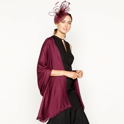 Debut - Dark purple pashmina