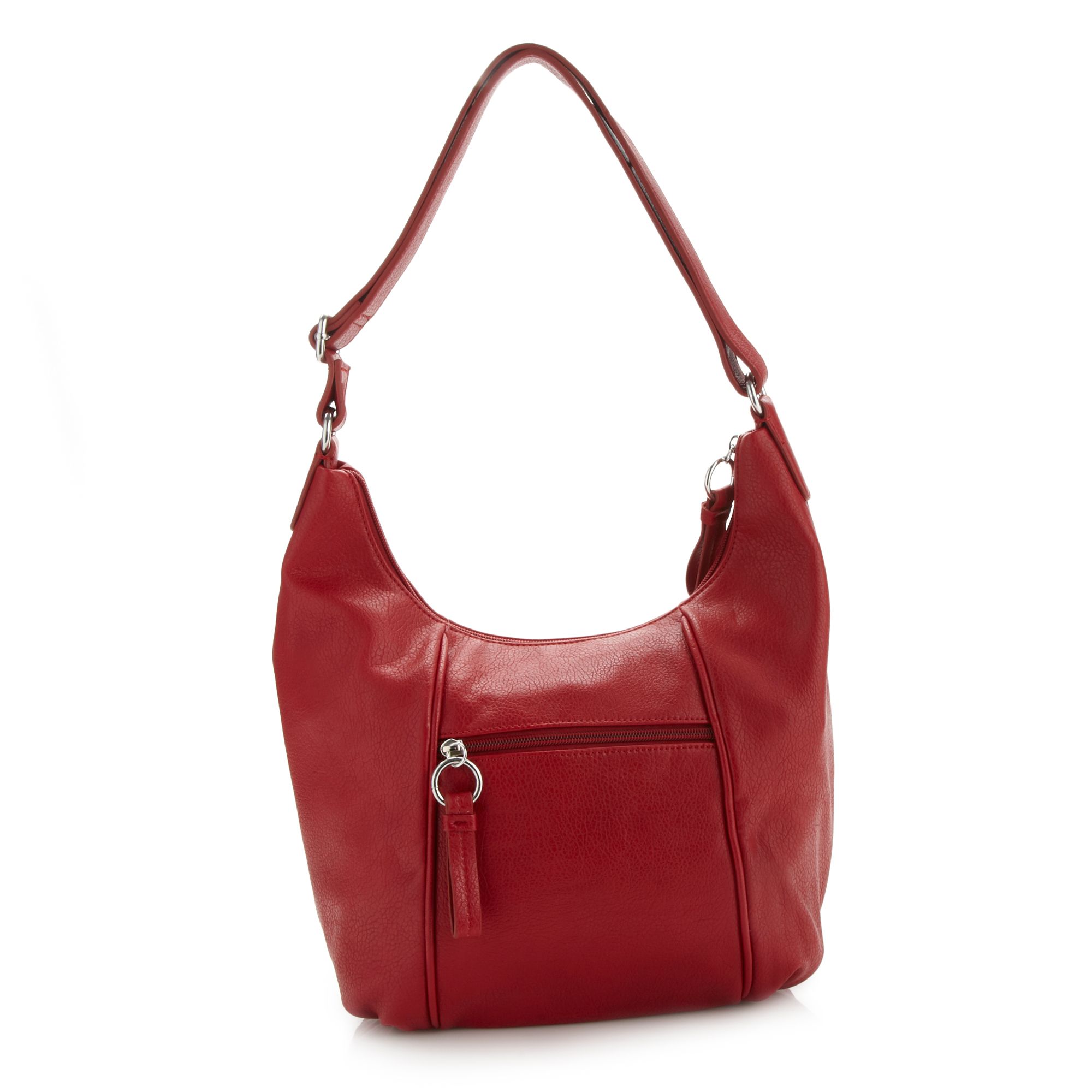The Collection Womens Red Scooped Shoulder Bag From Debenhams | eBay