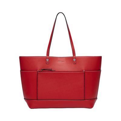 fiorelli red tote bag