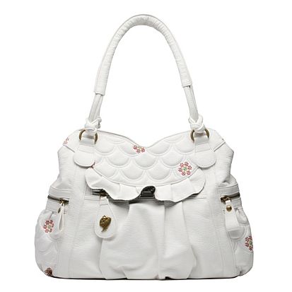 Half Price Nica Margaux White Shopper Bag