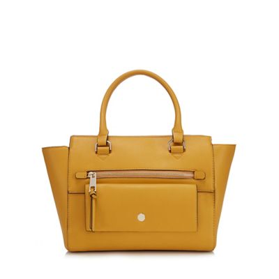 Principles - Mustard zip detail grab bag
