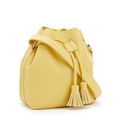 debenhams yellow handbags