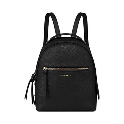 leather backpack fiorelli