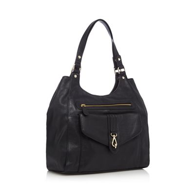 debenhams black leather handbags