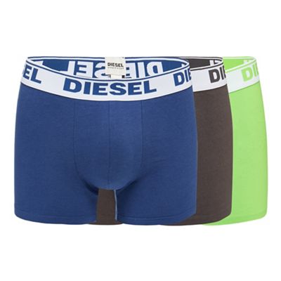 Diesel - Pack of three assorted boxer trunks