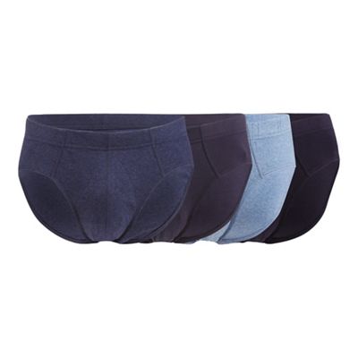 The Collection - Big and tall pack of four assorted slips