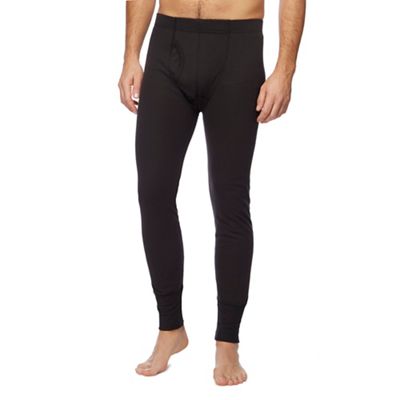 Maine New England - Black long thermal bottoms