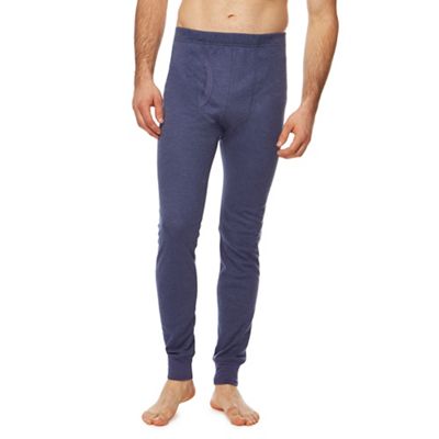 Maine New England - Blue long thermal bottoms