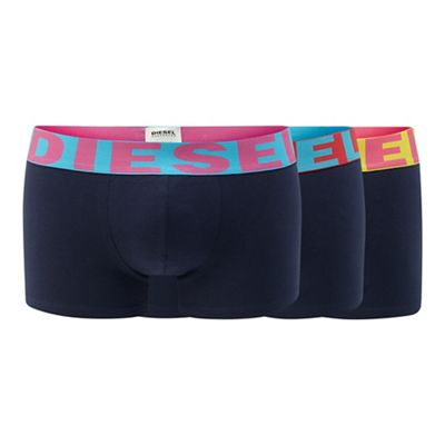 Diesel - 3 pack black boxer trunks