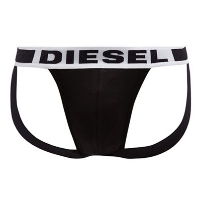 Diesel - Navy cotton modal jockstrap