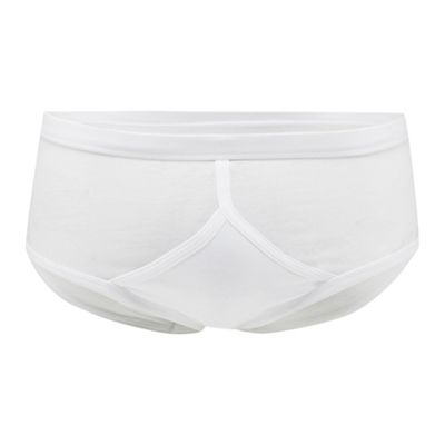 Debenhams - Pack of three white briefs