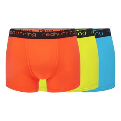 Red Herring - 3 pack assorted hipster trunks