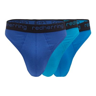 Red Herring - 3 Pack blue thongs