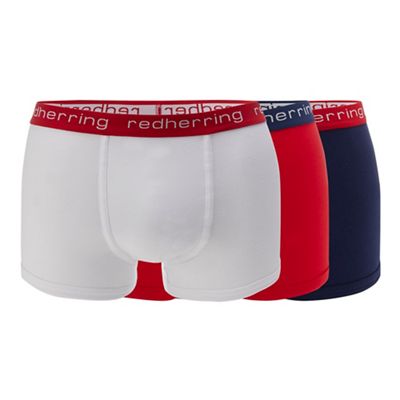 Red Herring - 3 pack assorted hipster trunks