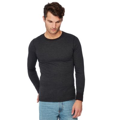 Maine New England - 2 pack black brushed thermal tops