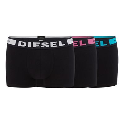 Diesel - 3 pack black trunks