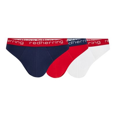 Red Herring - 3 pack assorted thongs