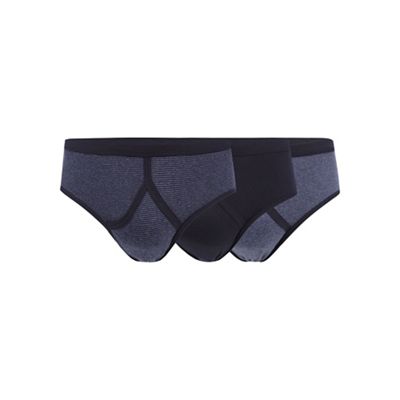 The Collection - Pack of four navy briefs