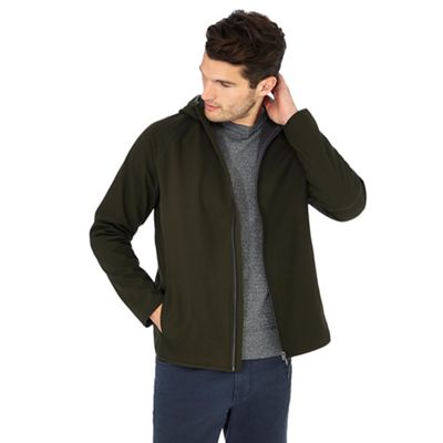 Mantaray - Khaki hooded tech fleece