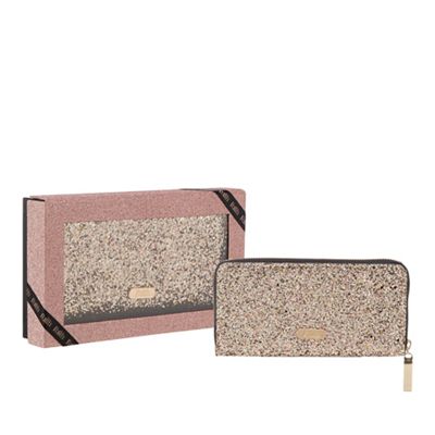 Faith - Gold glitter large purse