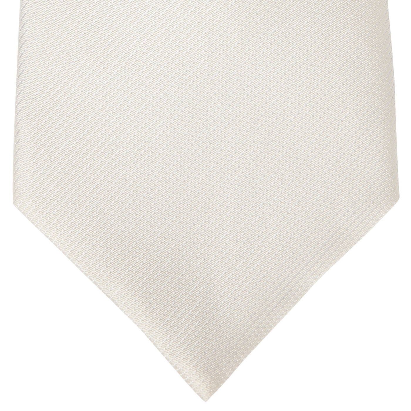 Thomas Nash Ivory textured silk tie
