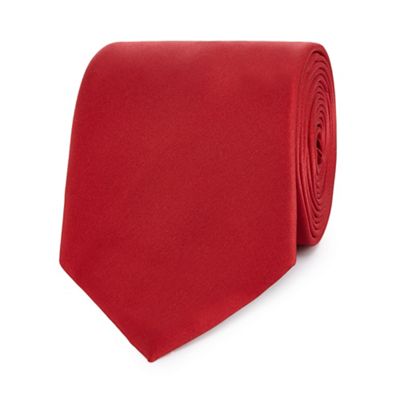 The Collection - Red slim tie