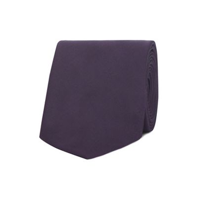 The Collection - Purple slim tie