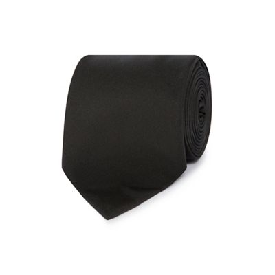 The Collection - Black slim tie