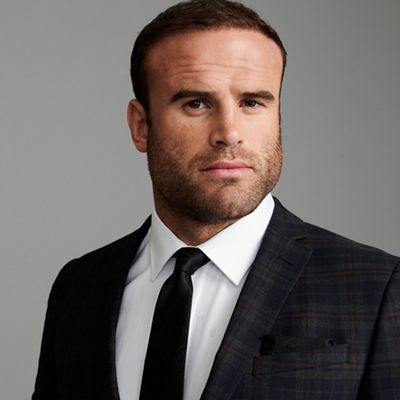 The Collection - Black woven silk textured tie