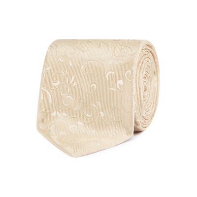 Black Tie - Gold jacquard tie