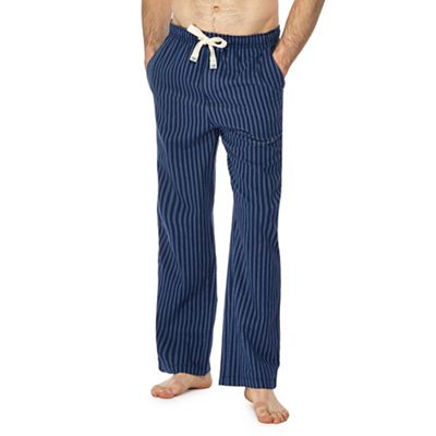 RJR.John Rocha - Big and tall navy striped pyjama bottoms
