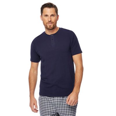 Hammond & Co. by Patrick Grant - Big and tall navy grandad pyjama top