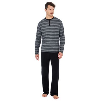 Lounge & Sleep - Navy short sleeve pyjama set