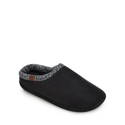 Mantaray - Grey mule slippers