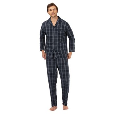 Maine New England - Navy checked pyjama set