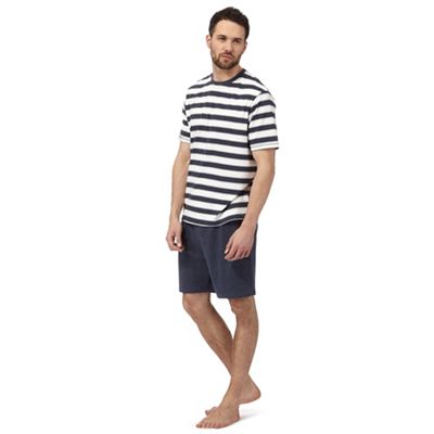 Maine New England - White and blue striped loungewear set