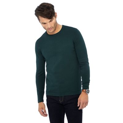 Red Herring - Dark green crew neck jumper