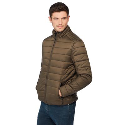 Red Herring - Khaki padded jacket