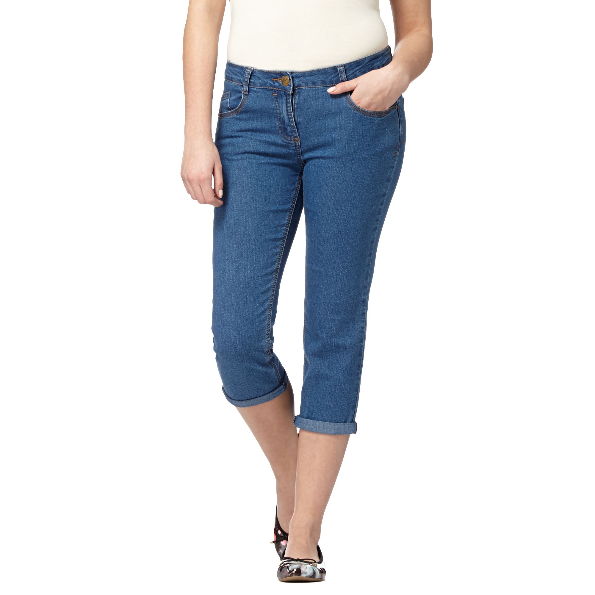 Red Herring Womens Light Blue Denim Cropped 'Lulu' Skinny Jeans From ...