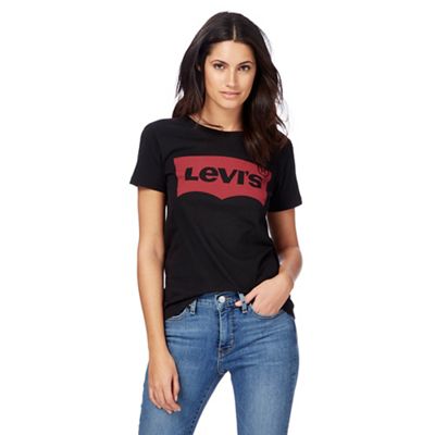 black levis shirt for womens