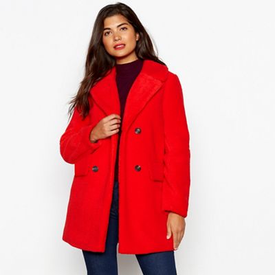Red Herring - Orange borg teddy coat