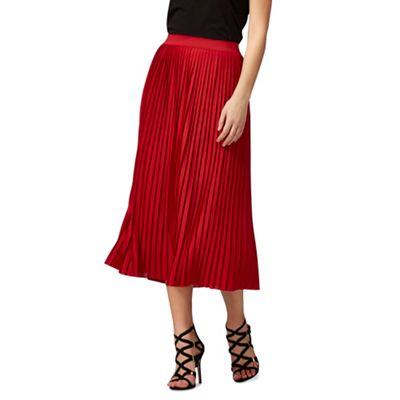 Red Herring Red pleated skirt | Debenhams