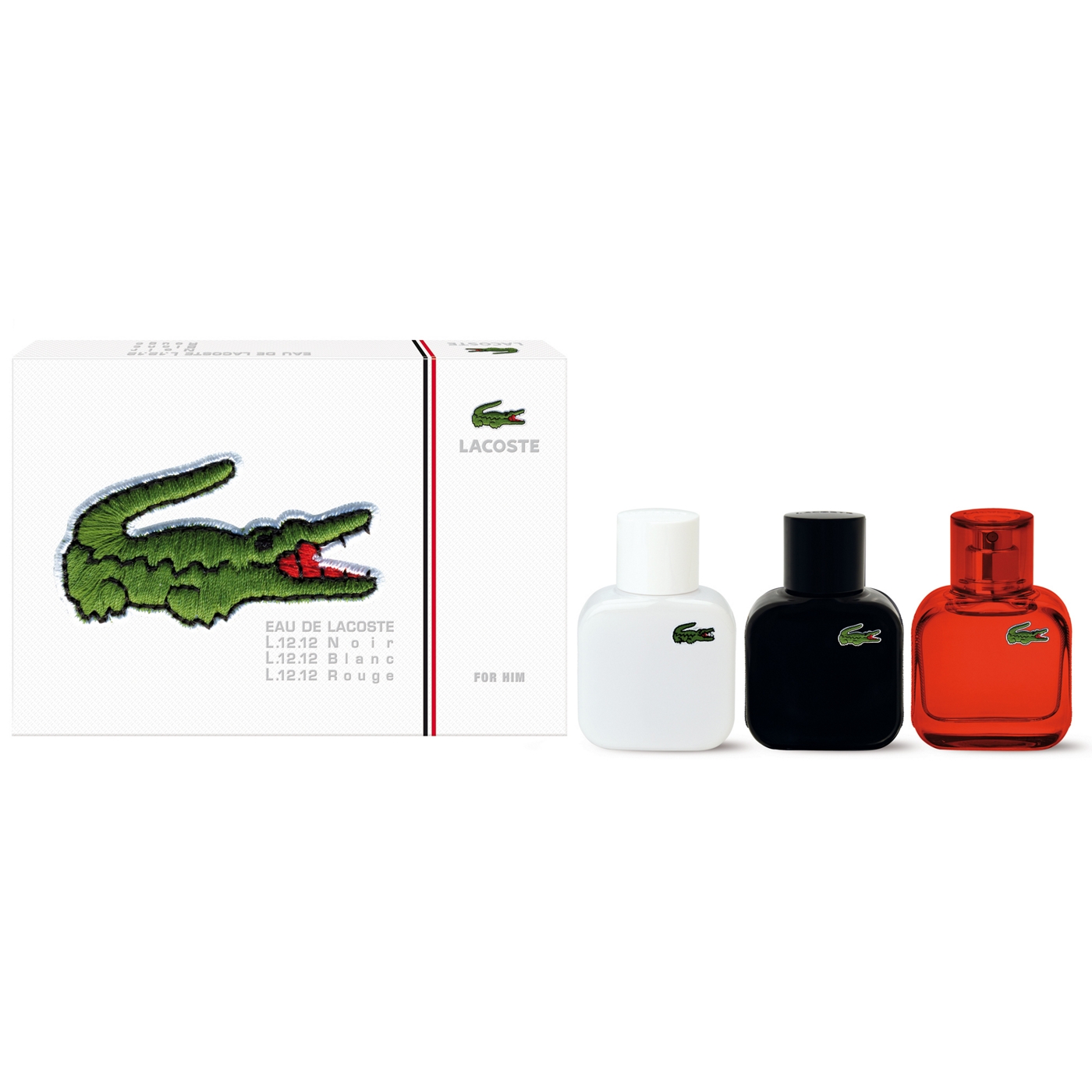 Lacoste Lacoste Eau de Lacoste L.12.12 Trio Eau de Toilette Gift Set