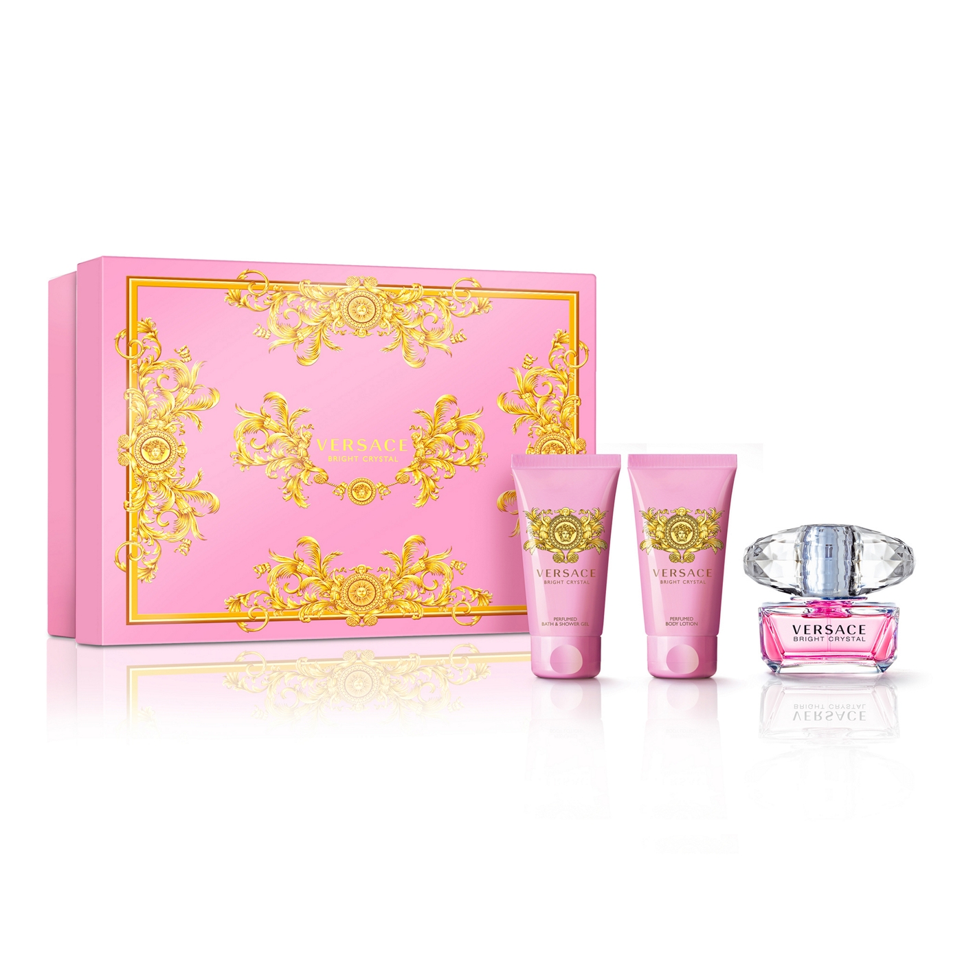 Versace Versace Bright Crystal 50ml Eau de Toilette gift set