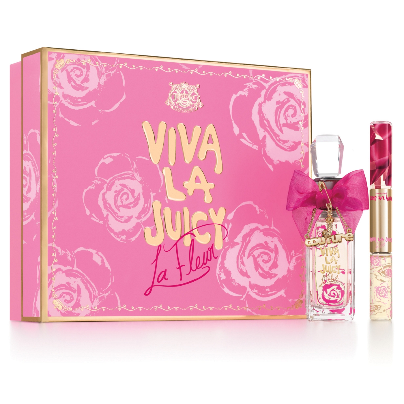 Juicy Couture Viva la Juicy La Fleur 40ml Eau De Toilette Gift Set